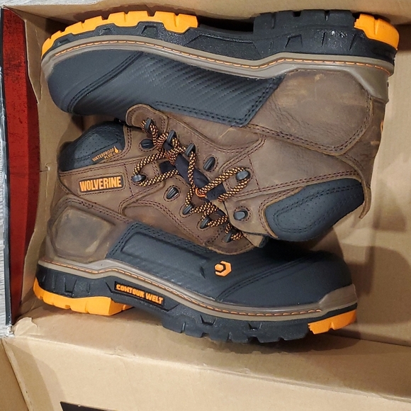 Wolverine Overpass Mid Carbonmax Boots Size 7 - Picture 5 of 10